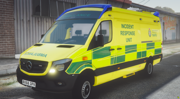 2018 Mercedes Sprinter HART Secondary Response Vehicle - NARU Style