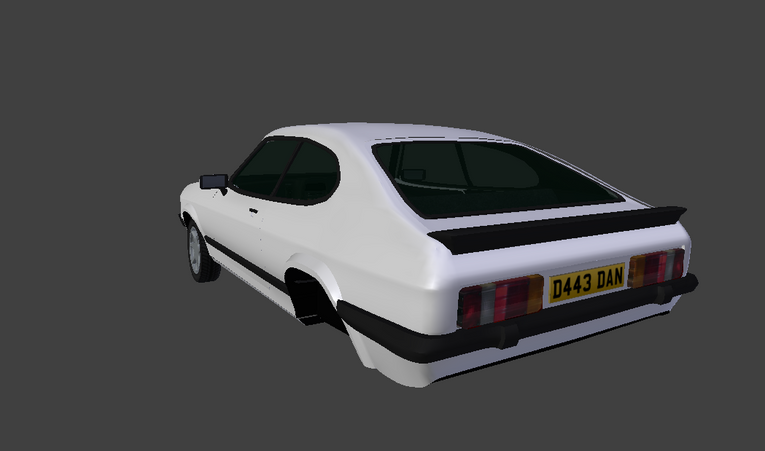 Ford Capri Development Asset