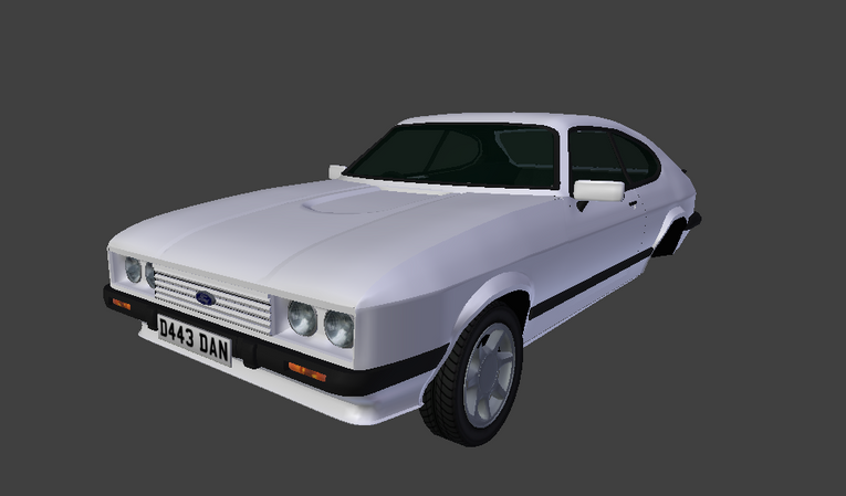 Ford Capri Development Asset