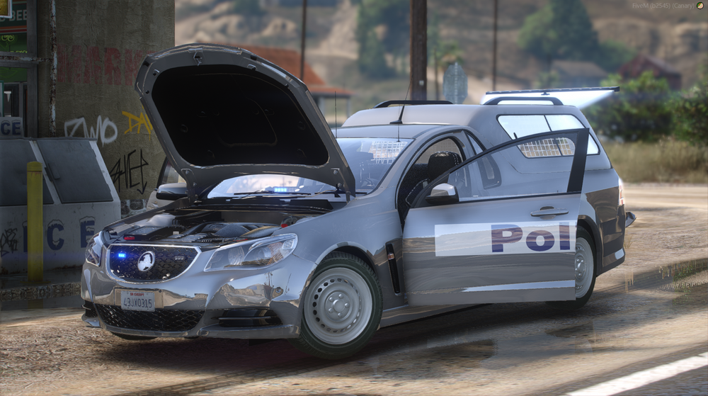 2014 Evoke Dog Ute VicPol - Semi Fictional