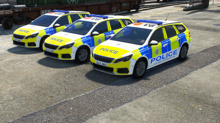 British Transport Police Peugeot 308 Pack