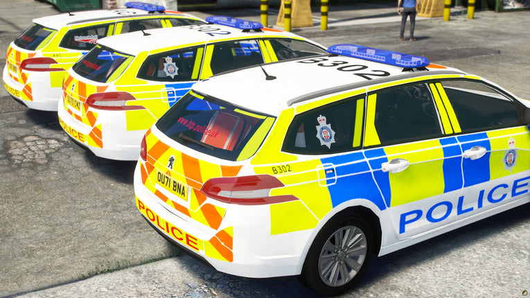 British Transport Police Peugeot 308 Pack