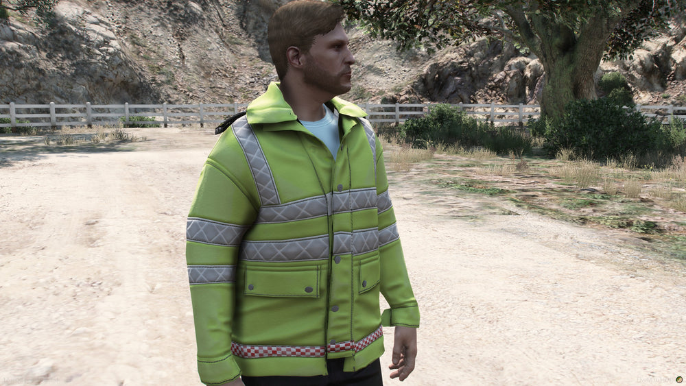 City Traffic Style High Visibility Jacket Pack