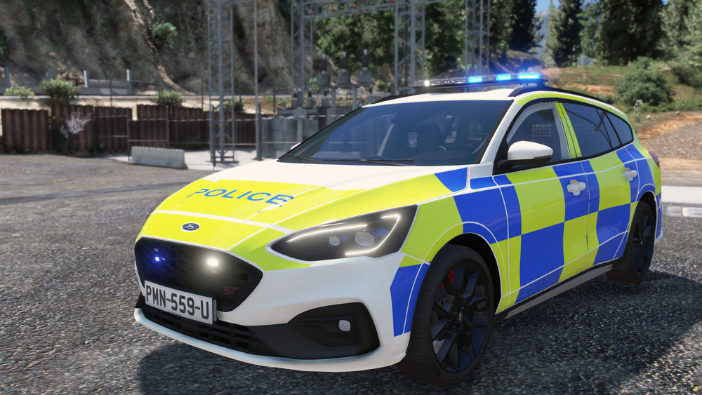 2020 IOM Police Ford Focus ST