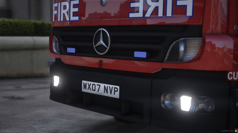 2007 Mercedes Atego Fire Command Support Unit