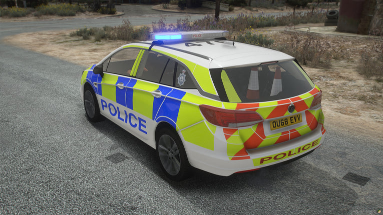 2019 Hertfordshire Constabulary Vauxhall Astra MK7