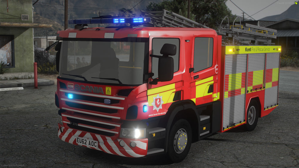 2012 KFRS JDC Scania Rescue Pump