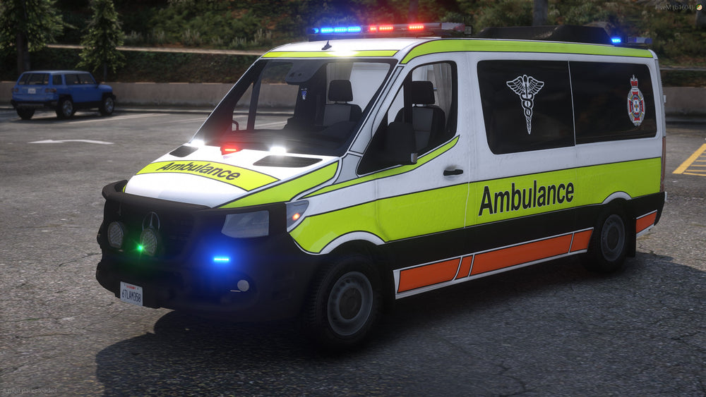 2019-2023 Queensland Ambulance Mercedes Benz Sprinter