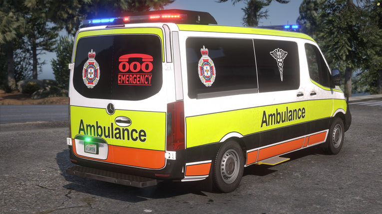 2019-2023 Queensland Ambulance Mercedes Benz Sprinter