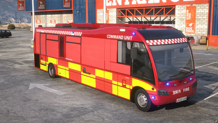 2024 Optare Solo Fire Command Support Unit