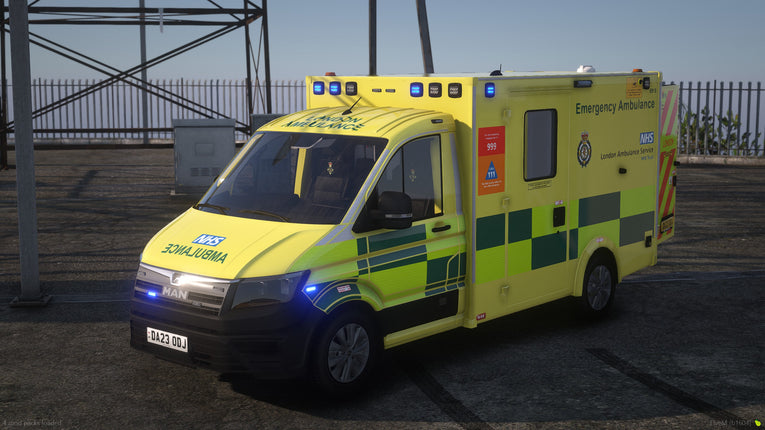 2023 Man TGE Ambulance - London and GENERIC Style