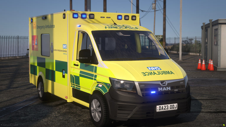 2023 Man TGE Ambulance - London and GENERIC Style