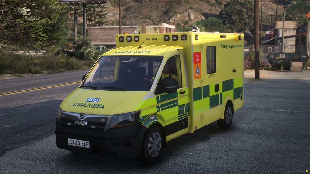 2023 Man TGE Ambulance - London and GENERIC Style