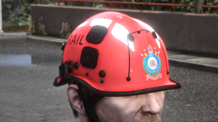 Multi Purpose Helmet NSW Rail Fire and Emergency