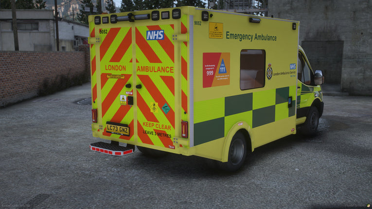 2023-2024 Ford Transit Ambulance - London Style Pack