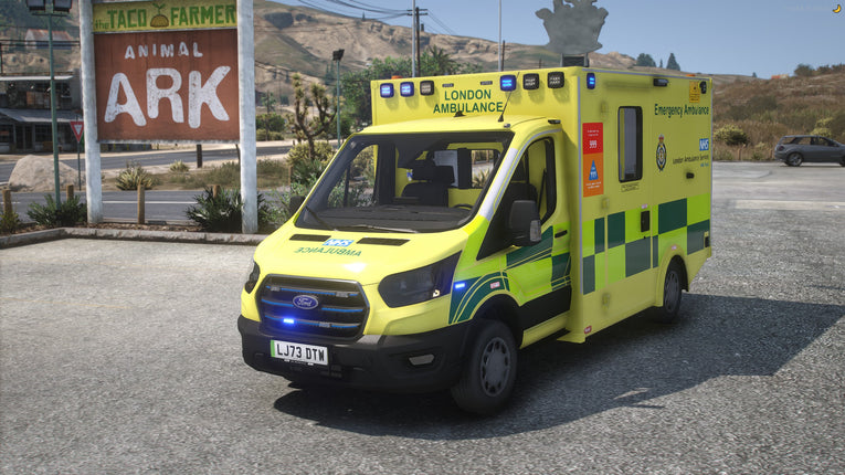 2023-2024 Ford Transit Ambulance - London Style Pack