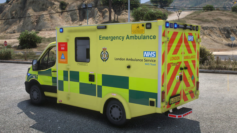 2023-2024 Ford Transit Ambulance - London Style Pack