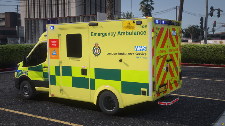 2023-2024 Ford Transit Ambulance - London Style Pack