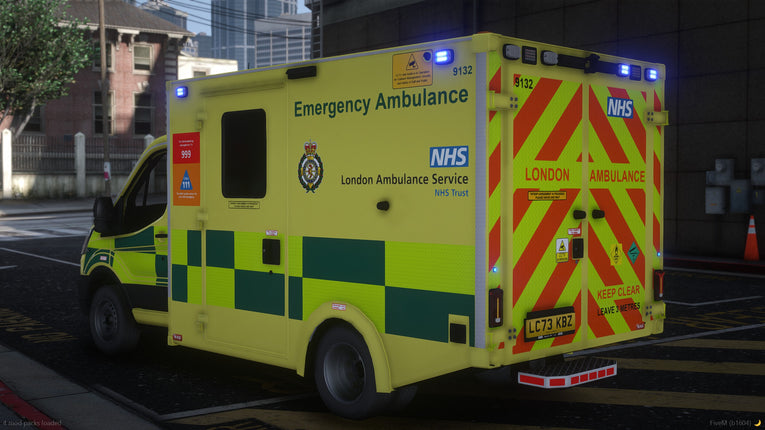 2023-2024 Ford Transit Ambulance - London Style Pack