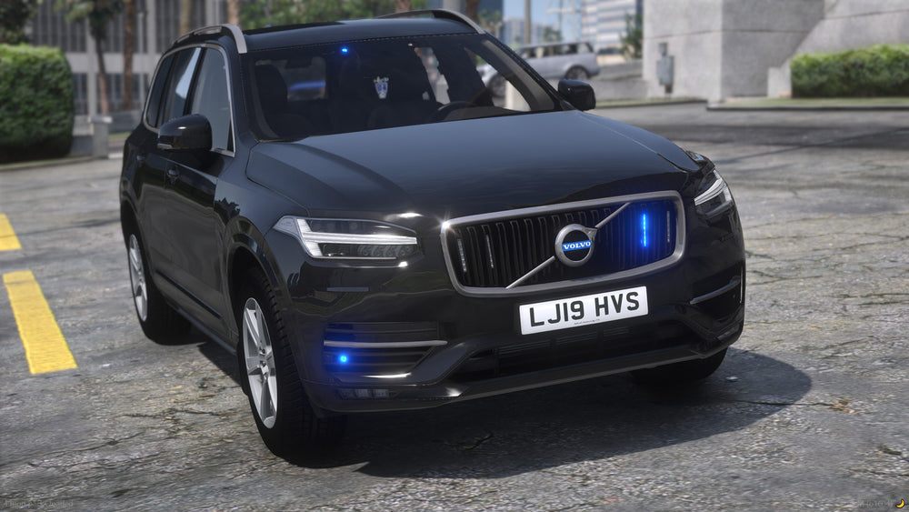 2021 City Volvo XC90 Unmarked Traffic Car