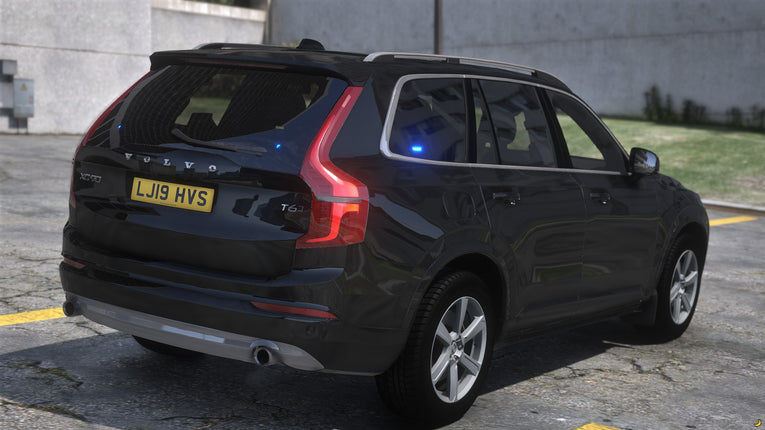 2021 City Volvo XC90 Unmarked Traffic Car