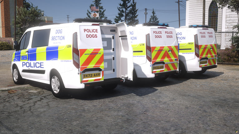 2022-2023 Met Style Ford Transit Custom Dog Van Pack