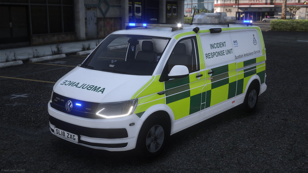 2018 Scottish Ambulance Service Volkswagen Transporter