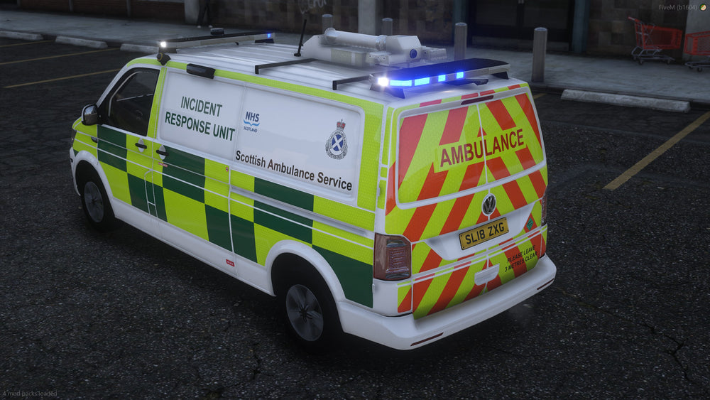 2018 Scottish Ambulance Service Volkswagen Transporter