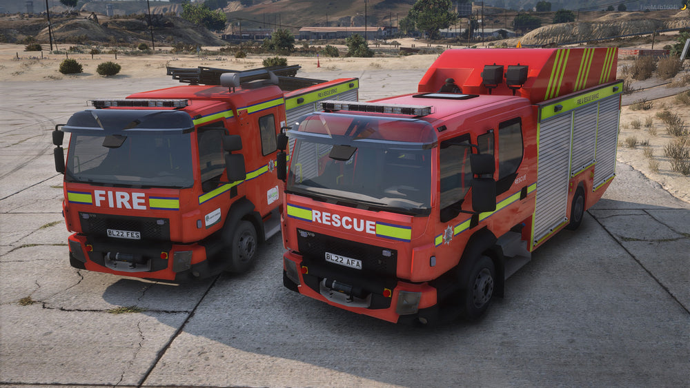 2022 Oxfordshire FRS Style Volvo FL Pack
