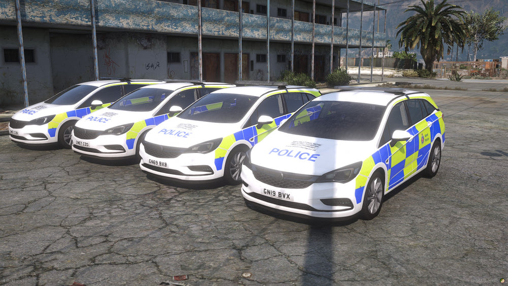 2017-2019 Kent Police Vauxhall Astra MK7 ERV Pack