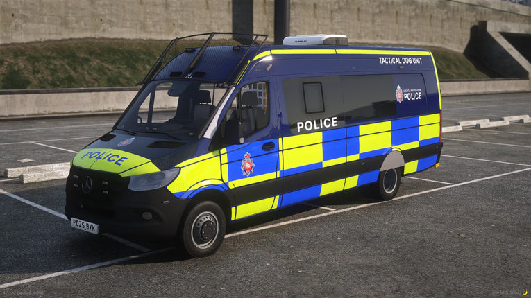 2023 GMP Mercedes Sprinter Tactical Dog Unit