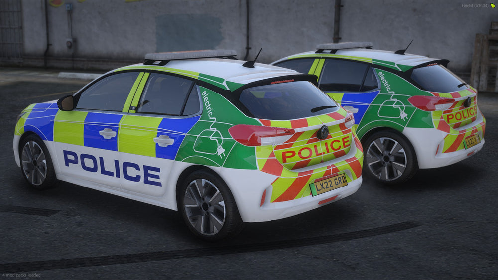 2022 Generic Vauxhall Corsa-E Marked