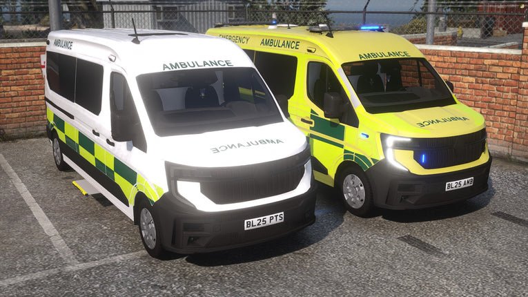 2025 Renault Master Ambulance Pack