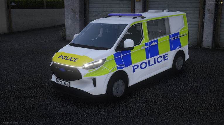 2025 Generic Ford Transit Custom Cell Van