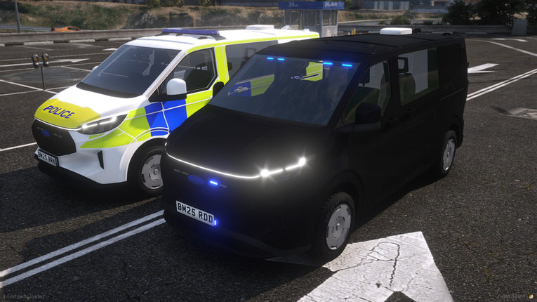 2025 Generic Ford Transit Custom Dogs Pack