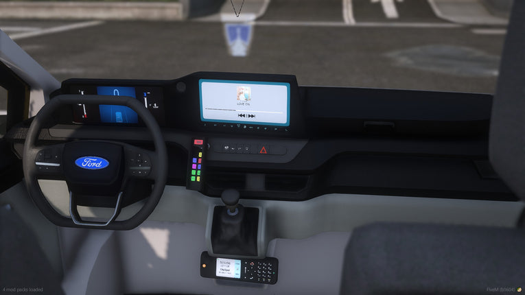 2025 Generic Ford Transit Custom Dogs Pack