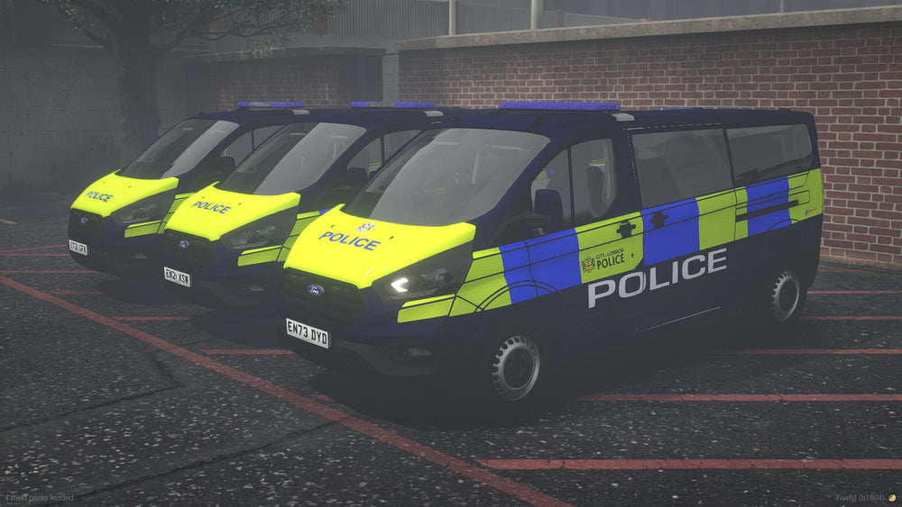 2021-2023 City Police Ford Transit Tourneo Pack