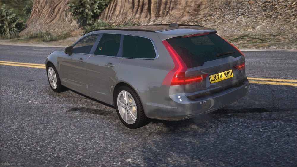 2024 Generic Volvo V90 Unmarked Traffic Car