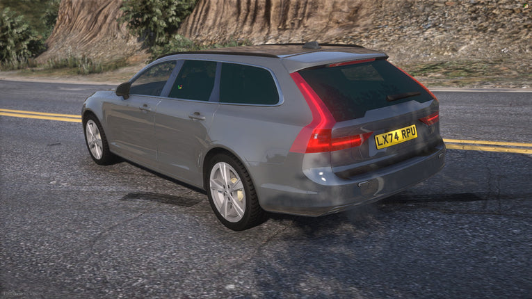 2024 Generic Volvo V90 Unmarked Traffic Car