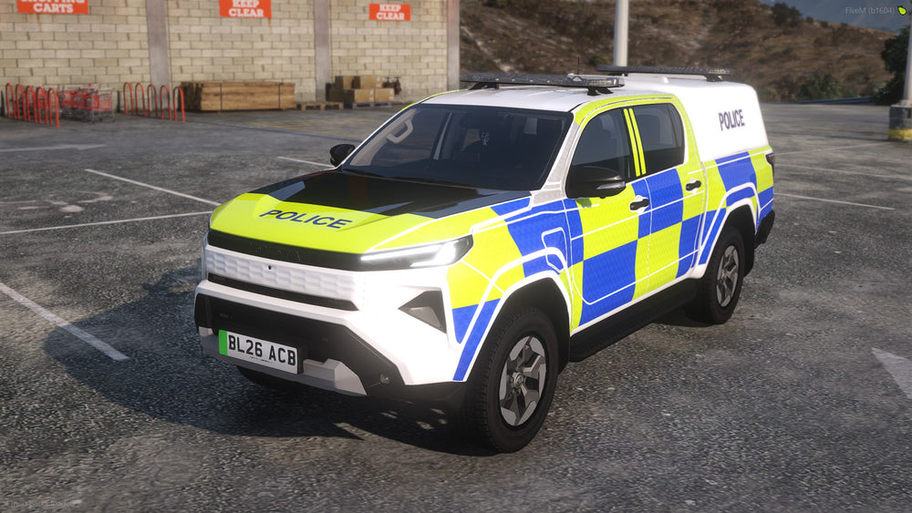 2026 Police Toyota Hilux BEV