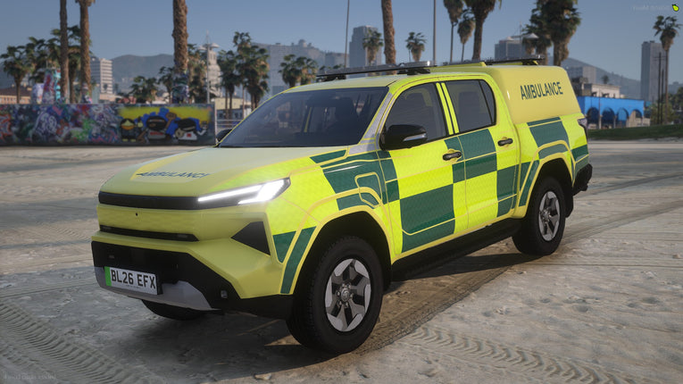 2026 Ambulance Toyota Hilux BEV