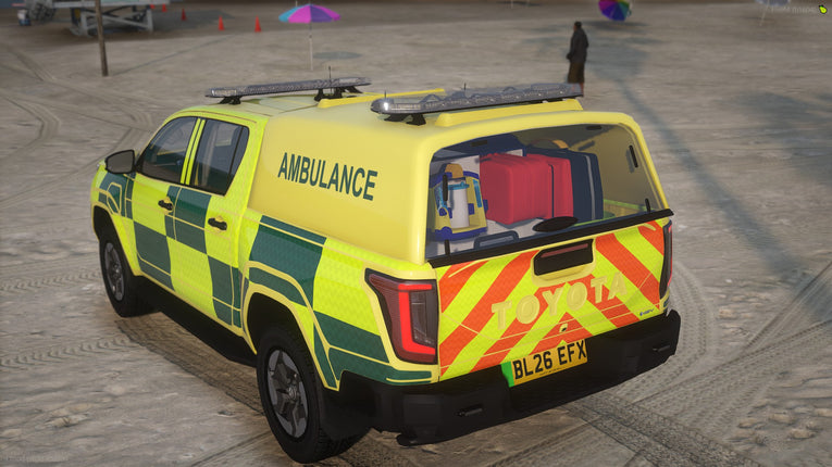 2026 Ambulance Toyota Hilux BEV
