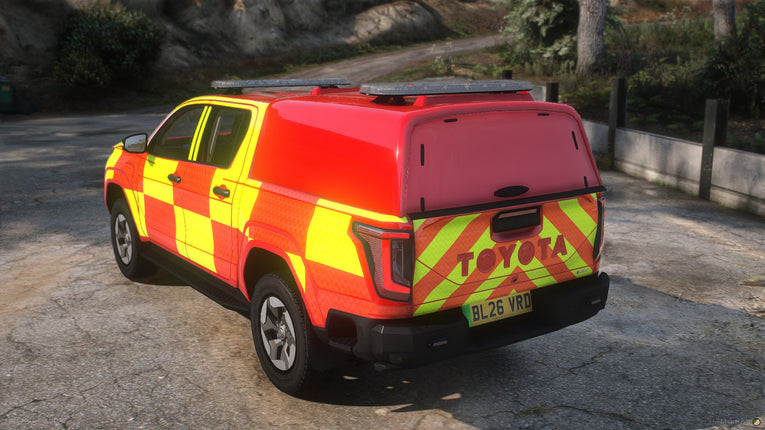 2026 Fire and Rescue Toyota Hilux BEV