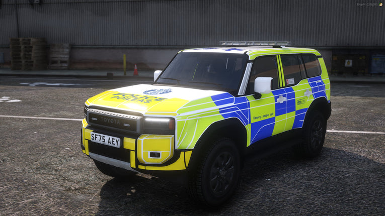 2025 Police Scotland Toyota Landcruiser ARV