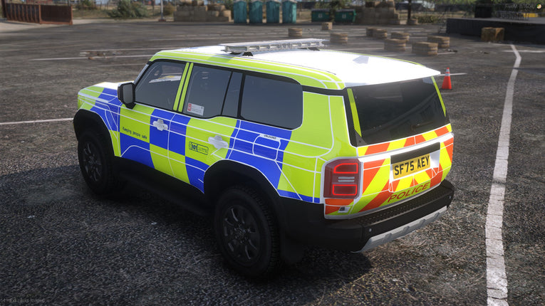 2025 Police Scotland Toyota Landcruiser ARV