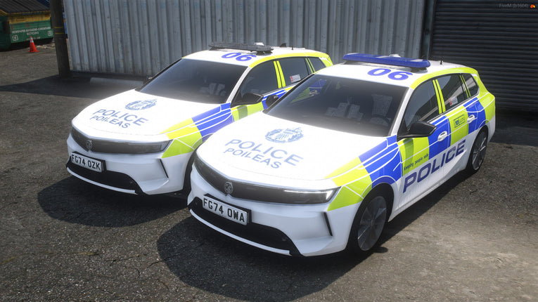 2025 Police Scotland Vauxhall Astra Pack