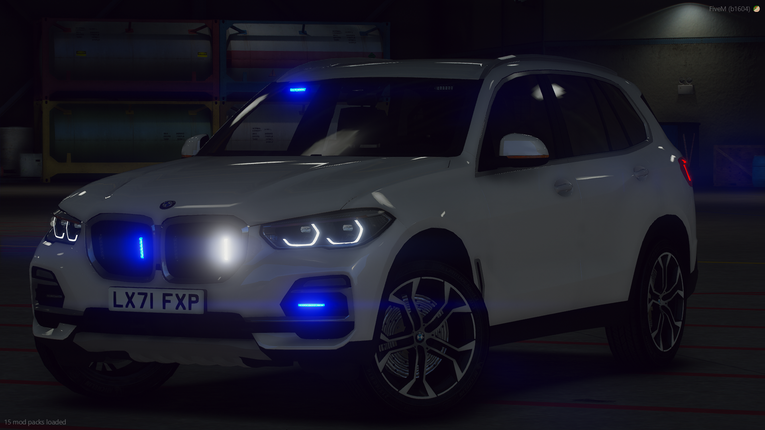 Fictional BMW X5 G05 Unmarked ARV [ELS]