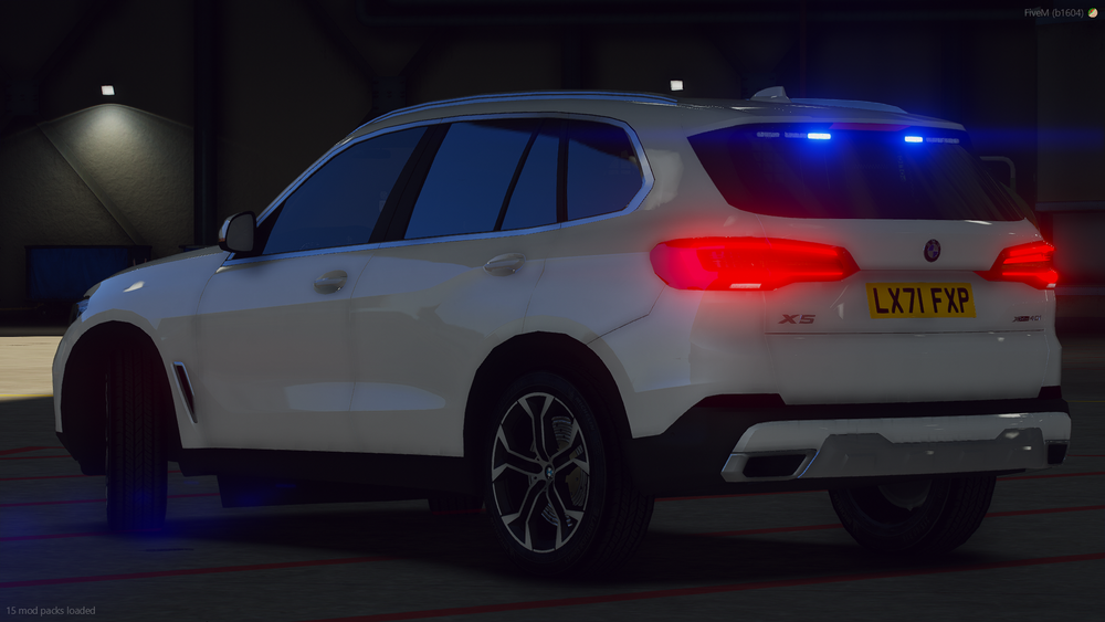 Fictional BMW X5 G05 Unmarked ARV [ELS]