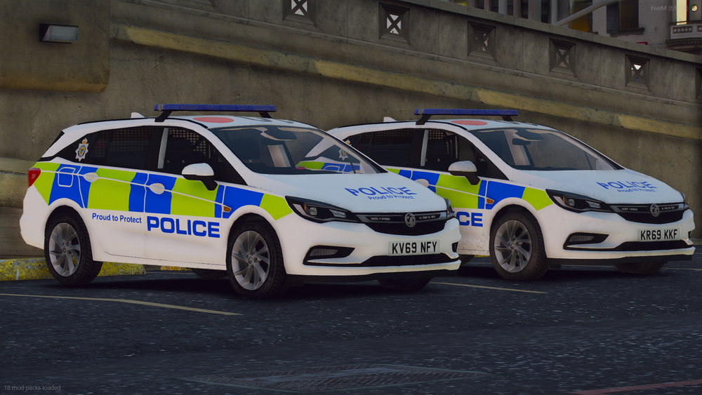 Northumbria Police Style Mk7 Astra [ELS]