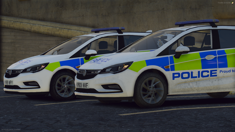 Northumbria Police Style Mk7 Astra [ELS]